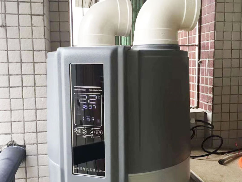 200L all in one heat pump for domestic hot water use in Shenzhen.