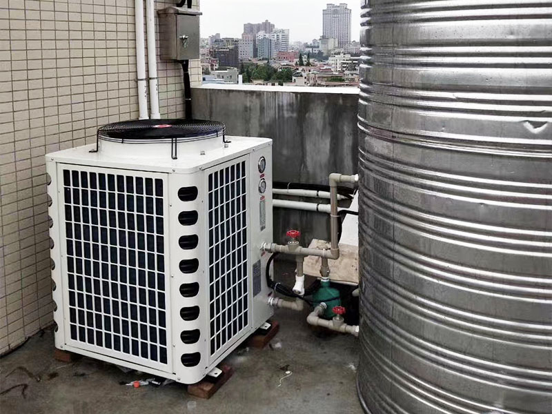 18Kw hot water heat pump in Fujian.