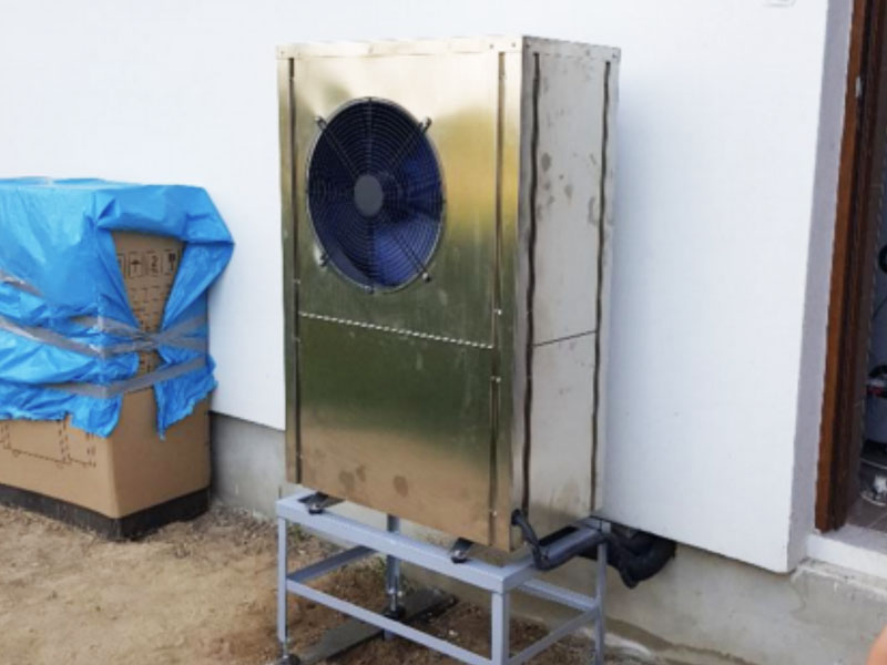 12Kw room heating heat pump in Germany