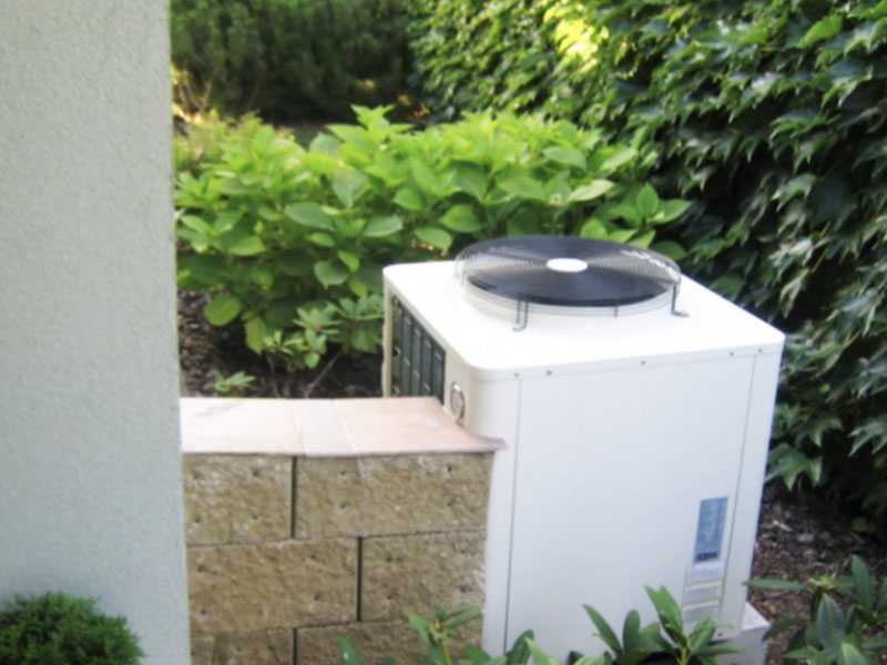 18Kw top discharging heat pump in India for room heating